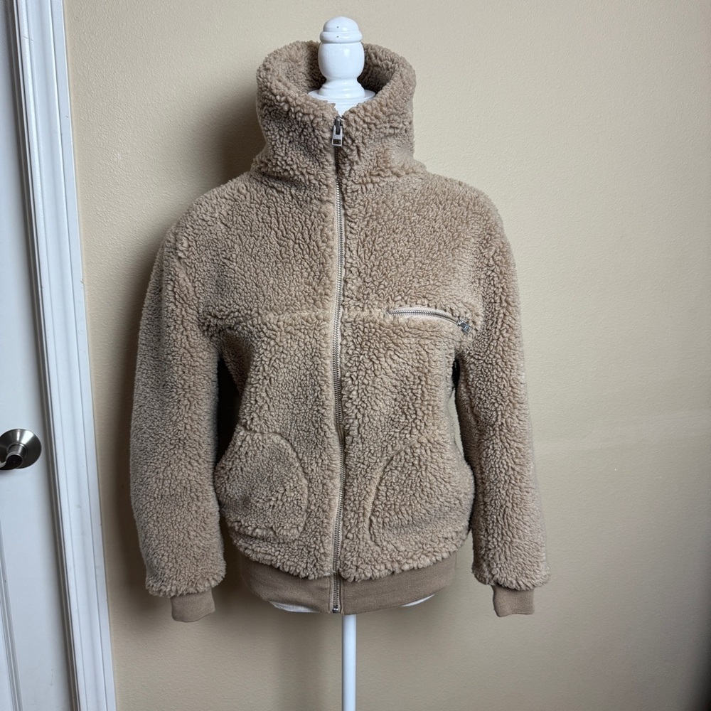 Aritzia Wilfred Free Teddy Jacket Size XXS - Picture 3 of 12